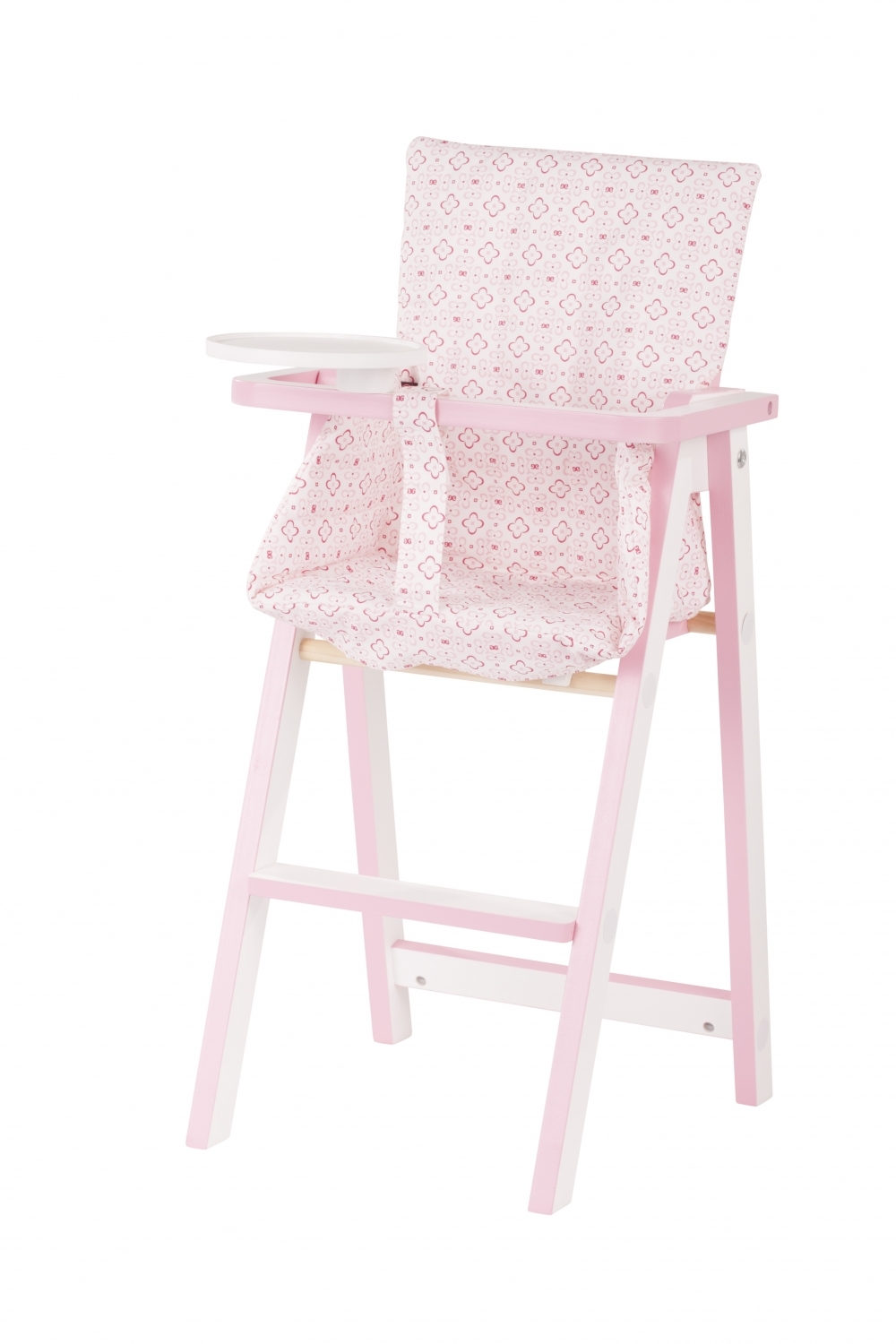 nabootsen vallei lichtgewicht Poppenstoel, houten stoel, Götz accessoire voor alle poppen, kinderstoeltje  pop