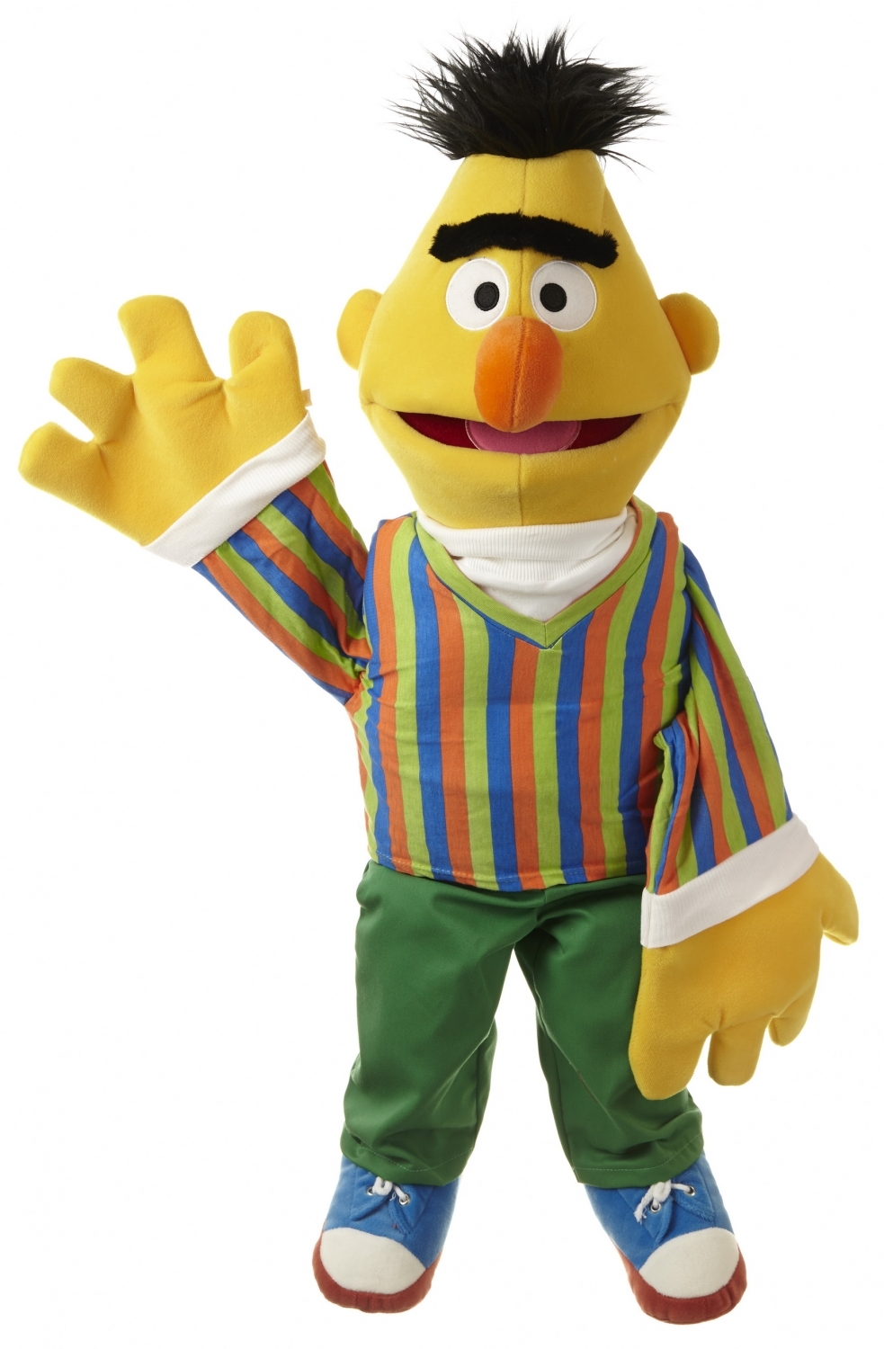 Peer Tragisch impliciet Bert en Ernie handpop, Bert van Sesamstraat, Living Puppets handpop Bert